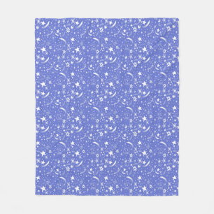 Manta Polar Estrellas cutáneas y azul cosmos