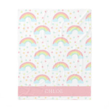 Estrellas de arcoiris personalizadas lindo Pastel 