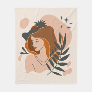 Manta Polar Estrellas de la mujer boho