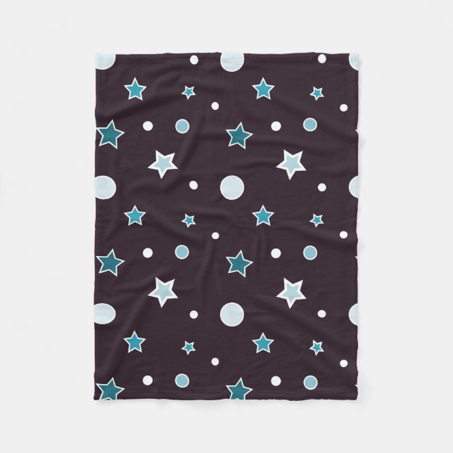 Manta Polar Estrellas de Navidad (Anverso)