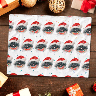 Manta Polar Estrellas de Navidades de raza de perro de Pekín