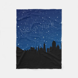 Manta Polar Estrellas, horizonte, Nueva York