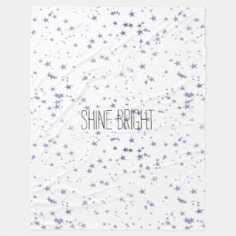 Manta Polar Estrellas moradas