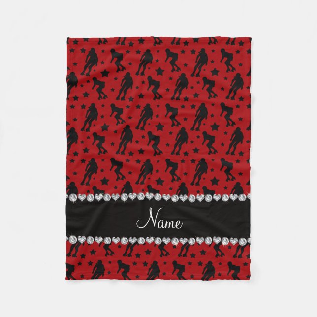 Manta Polar Estrellas rojas conocidas de encargo de derby del (Anverso)