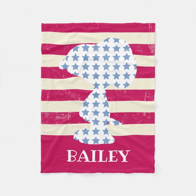 Manta Polar Estrellas y rayas de época sonora (Anverso)