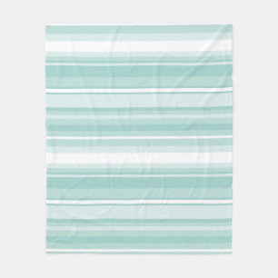 Manta Polar Estribos verdes de menta