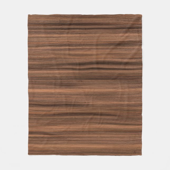 Manta Polar Estructura de grano de madera de textura (Anverso)