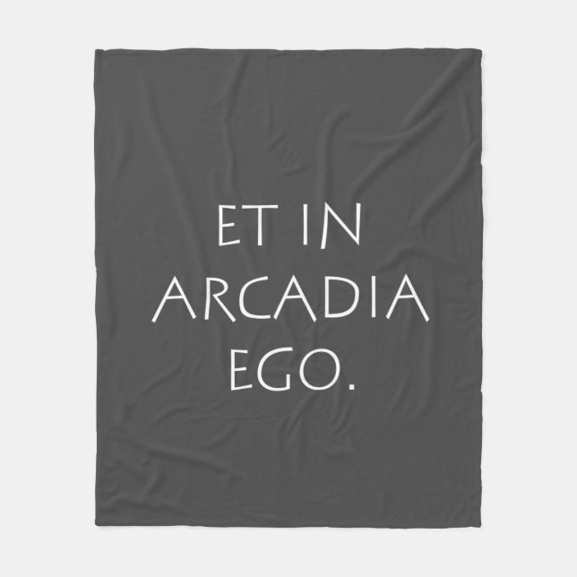 Manta Polar Et en Arcadia ego (Anverso)
