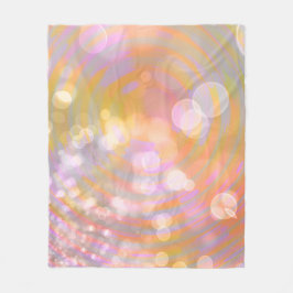 Manta Polar Ethereal Glow Spirals and Light Fleece Blanket