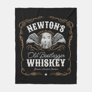 Manta Polar Etiqueta de teclado antiguo para alcohol casero Añ