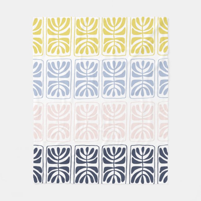 Manta Polar Etnia vintage sin costura  (Anverso)