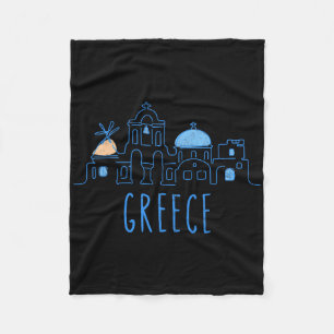 Manta Polar Europa Grecia Atenas Santorini Vacaciones Sou