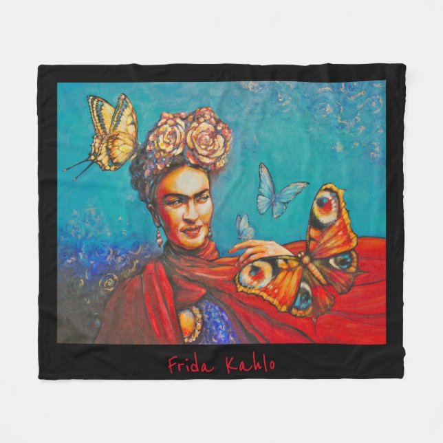 Manta Polar Eve Painted Frida (Frente (Horizontal))