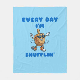 Manta Polar Every Day I'm Shufflin Fleece Blanket