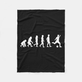 Manta Polar Evolución de Fútbol Chiste Fanático de Fútbol Depo