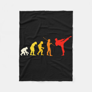 Manta Polar Evolución de Karate Kung Fu Shotokan Regalo Arte M