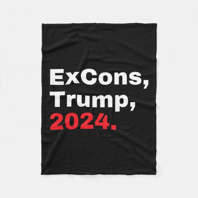 Manta Polar Excons Trump 2024 (Anverso)