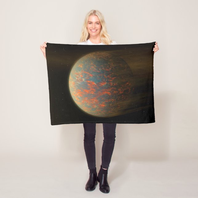 Manta Polar Exoplanet 55 Cancri E Y Su Superficie Molten (In situ)