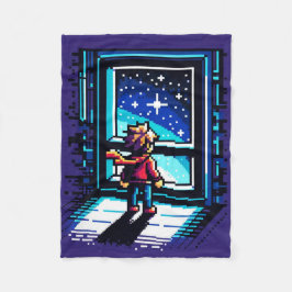 Manta Polar Exploración digital pixelada