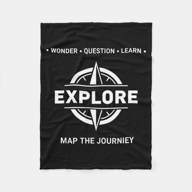 Manta Polar Explore Wonder Question Learn Map The Journey  (Anverso)