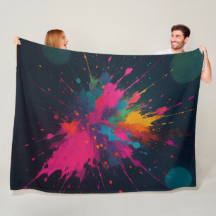 Manta Polar explosión de colores