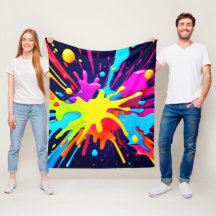 Explosión de pintura radiante