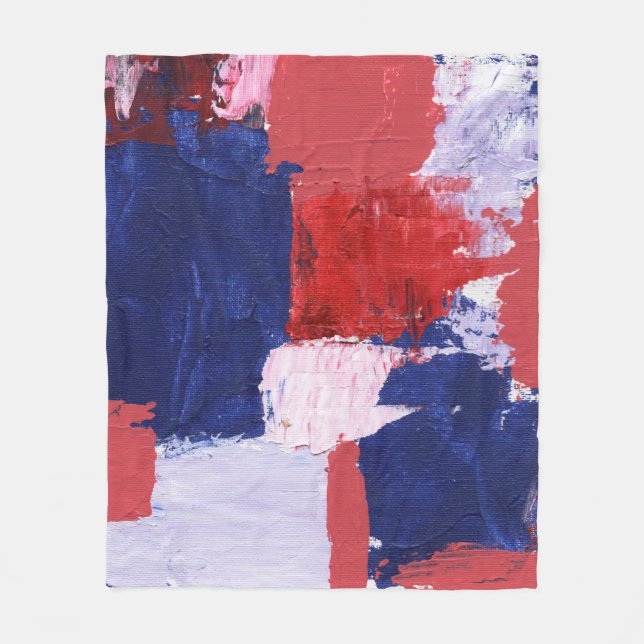 Manta Polar Expresión abstracta #1 de Michael Moffa (Anverso)