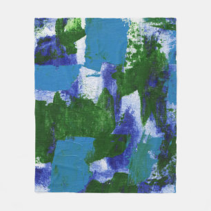 Manta Polar Expresión abstracta #4 de Michael Moffa