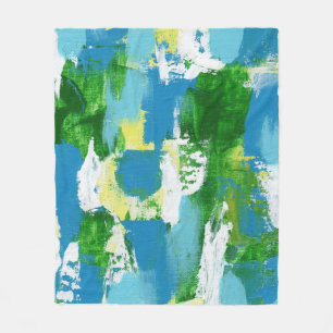 Manta Polar Expresión abstracta #5 de Michael Moffa