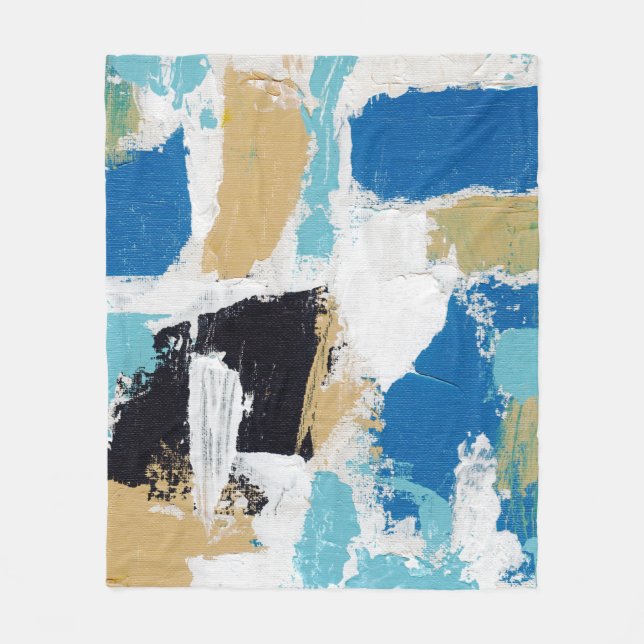 Manta Polar Expresión abstracta #6 de Michael Moffa (Anverso)