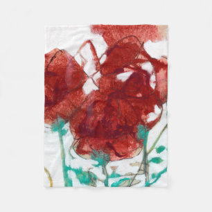 Manta Polar Expresión de flor I