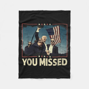 Manta Polar Extrañaste Camisa, Perdiste Trump 2024