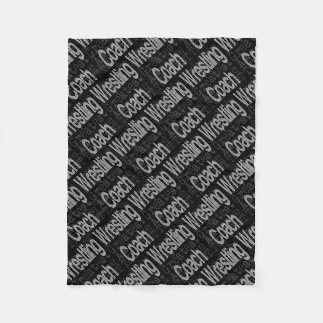 Manta Polar Extraordinaria entrenadora de lucha libre (Anverso)