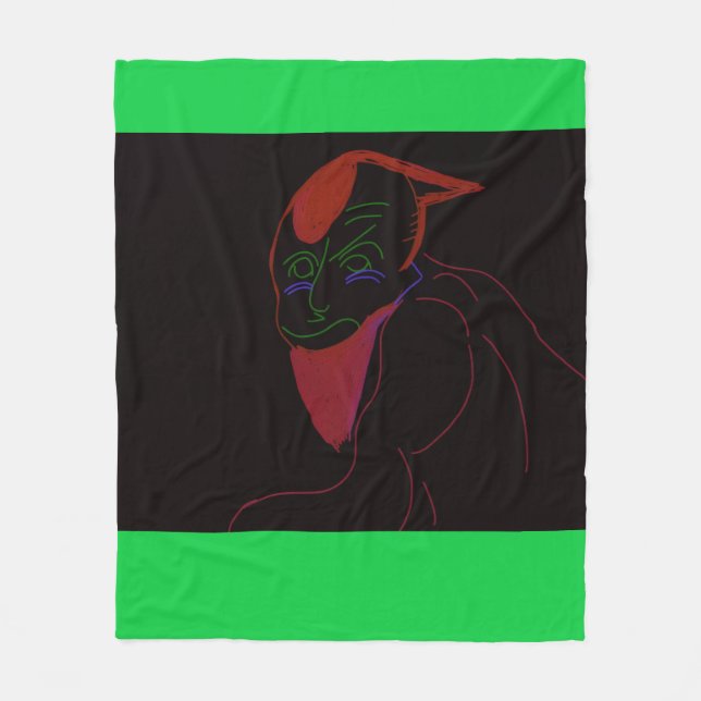 Manta Polar Extraordinary Hero Fleece Blanket (Anverso)