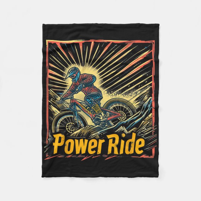 Manta Polar Extreme Mountain Biking Adventure Art  (Anverso)