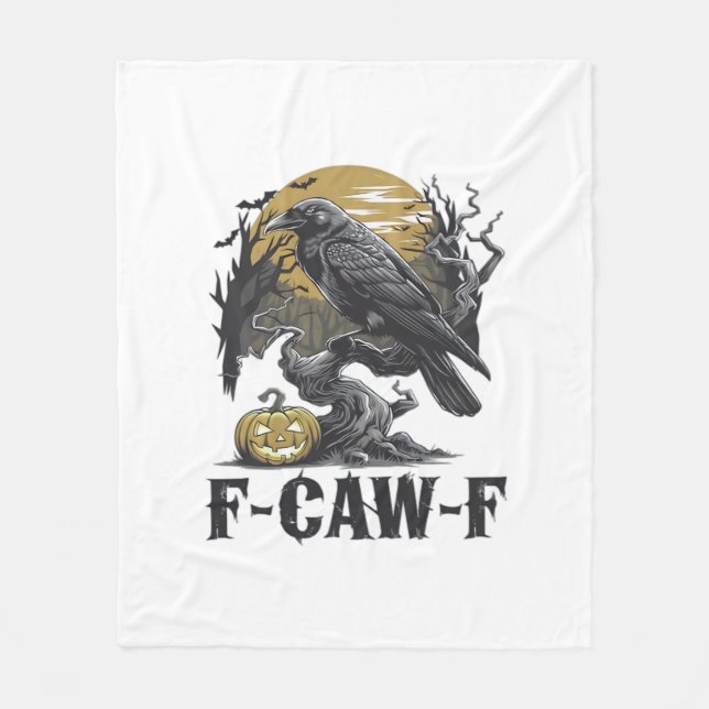 Manta Polar F-Caw-F Diseño Mínimo Clásico (Anverso)