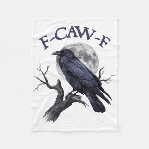 Manta Polar F-caw-f Funny Black Bird Black Crow