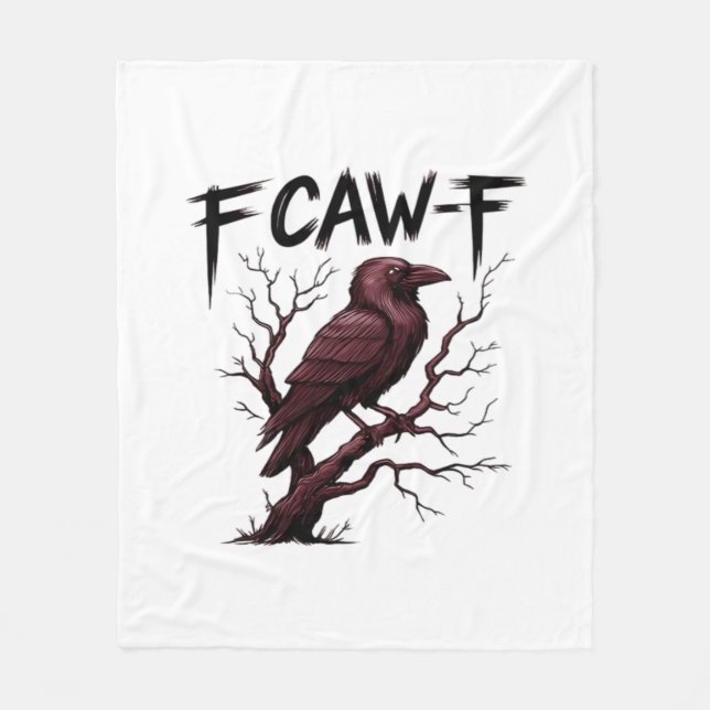 Manta Polar F-Caw-F Raven Clásico (Anverso)
