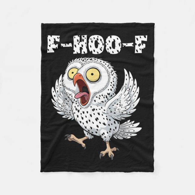 Manta Polar F-hoo-f Owl Meme – Funny Screaming Owl Bird Meme G (Anverso)