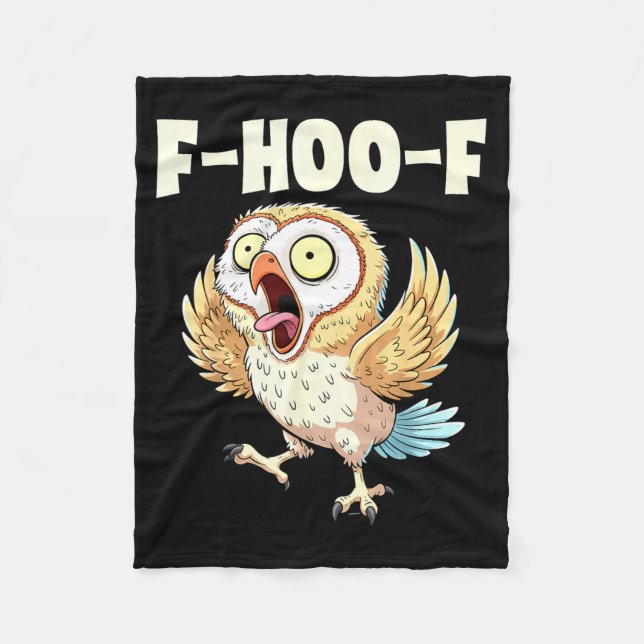 Manta Polar F-hoo-f Owl Meme – Funny Screaming Owl Bird Meme G (Anverso)