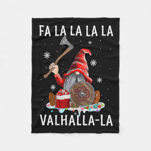 Manta Polar Fa La Valhalla Xmas Gnome Barba Viking