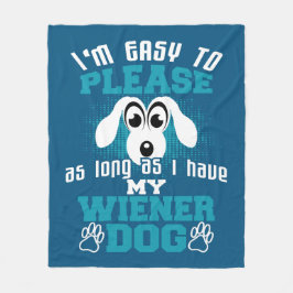 Manta Polar Fácil de complacer mientras tenga mi perro viejero