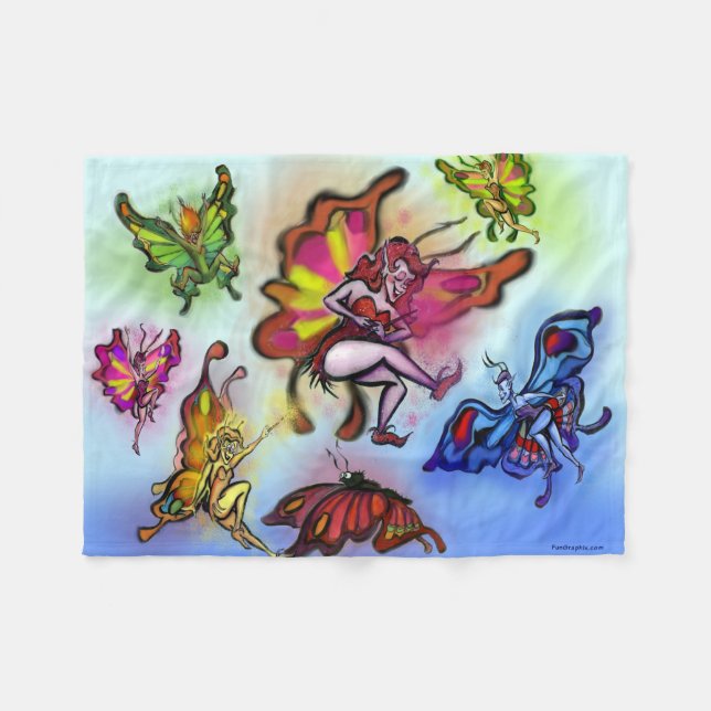 Manta Polar Faeries (Frente (Horizontal))