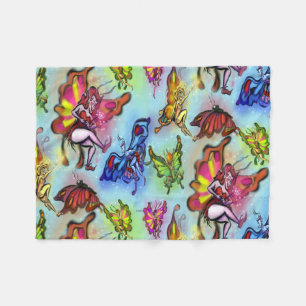 Manta Polar Faeries Fleece Blanket