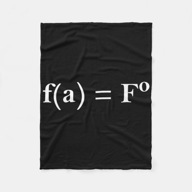 Manta Polar Fafo Math Equation Funny Novedad Math Teacher Nerd (Anverso)
