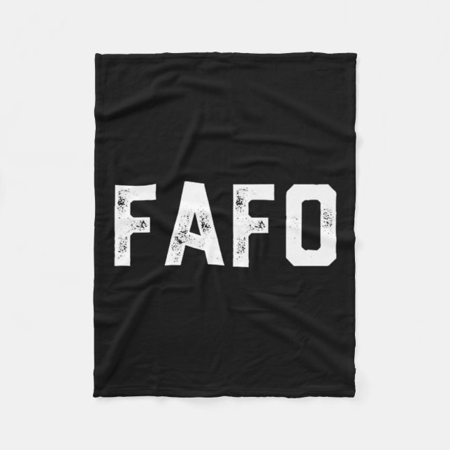 Manta Polar Fafo Trump Premium (Anverso)