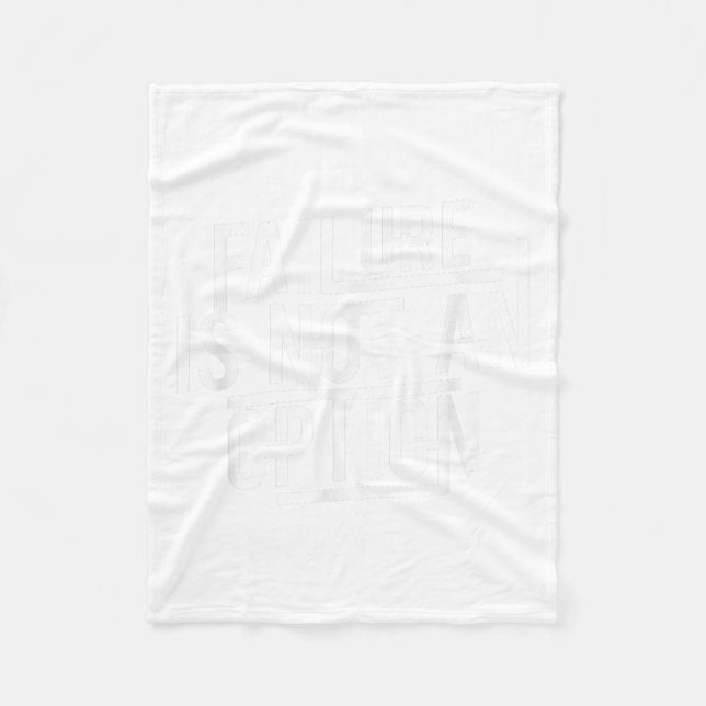 Manta Polar Failure Is Not An Option Motivational  (Anverso)