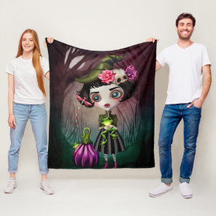 Manta Polar Fairuza la pequeña bruja