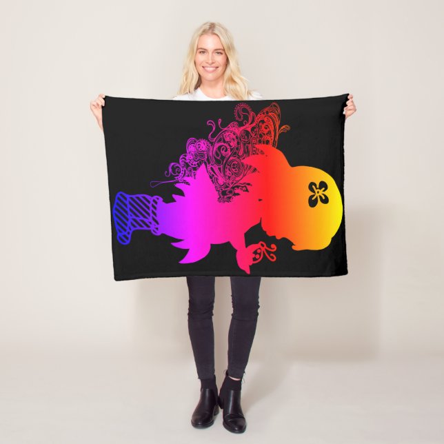 Manta Polar Fairy- Fleece Blanket, 30"x40" (In situ)