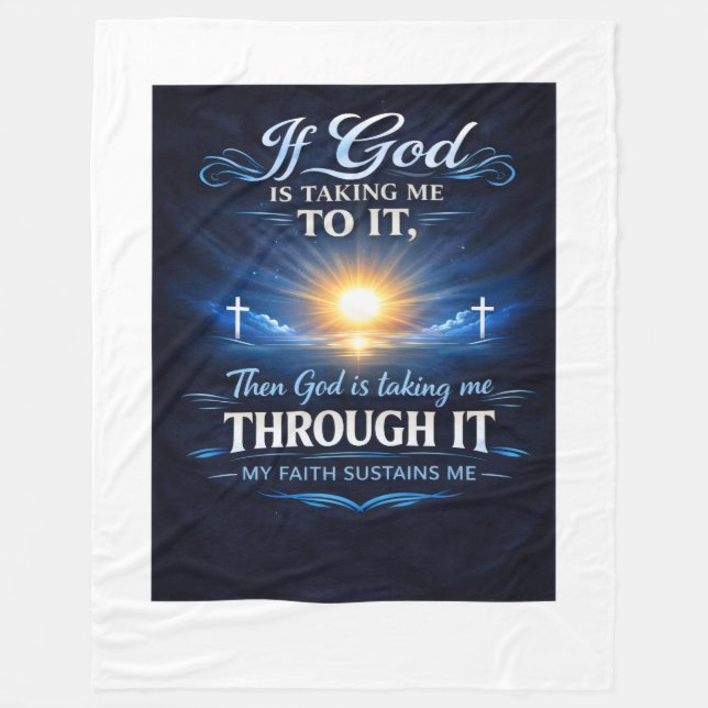 Manta Polar Faith Blanket (Anverso)